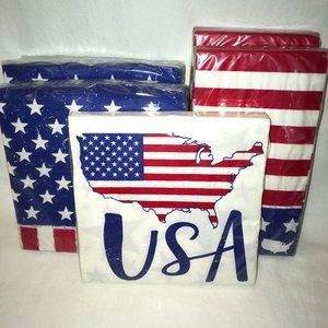 NEW Patriotic Napkin Bundle